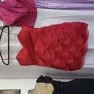 Unique Fan Mini Cocktail Dress JS collections size 14